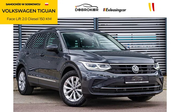 środa śląska Volkswagen Tiguan cena 111900 przebieg: 121214, rok produkcji 2021 z Środa Śląska